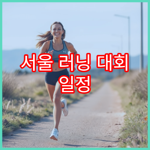 서울 러닝 대회 일정 최신 업데이트 참가 준비 안내