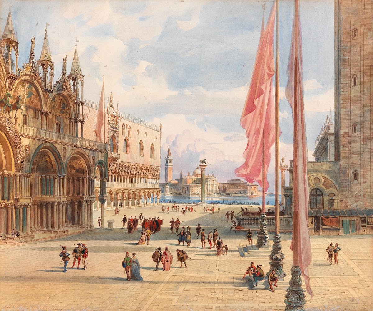 Marcus Square In Venice