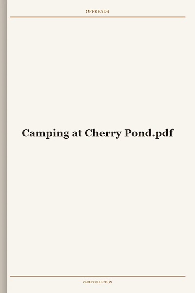 Camping at Cherry Pond