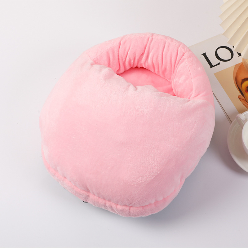USB foot warmer with temperature control and timer