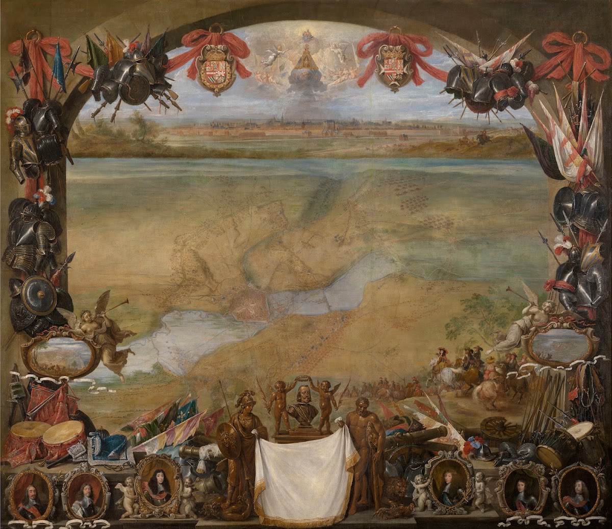 The City Valenciennes 1656