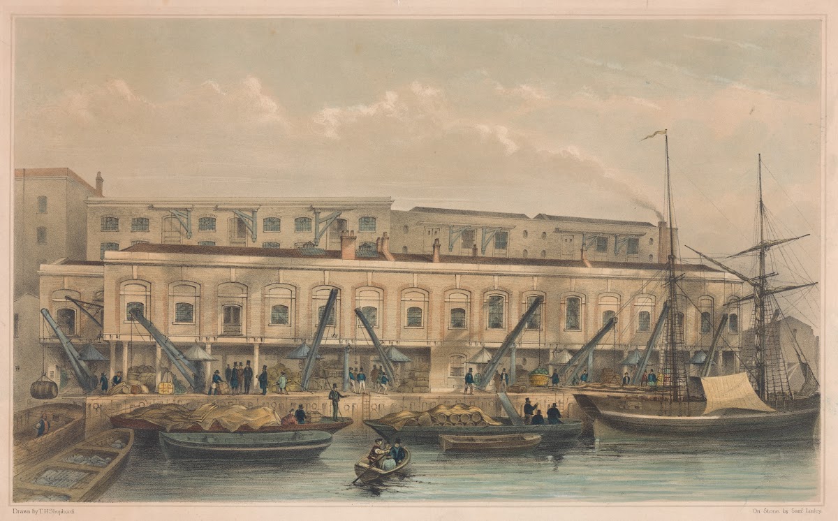 Brewers Chasters and Galley Quays 1846