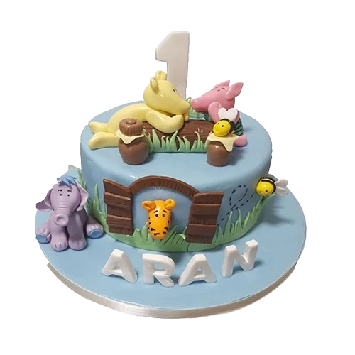 Winnie The Pooh Birthday Cake CB-NC067
