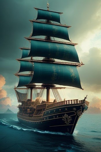 Green Ship Picture