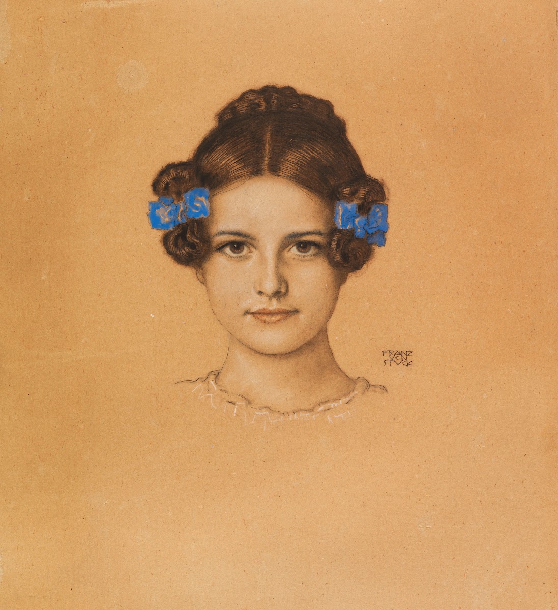 Bildnis der Tochter Mary 1906