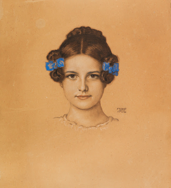 Bildnis der Tochter Mary 1906