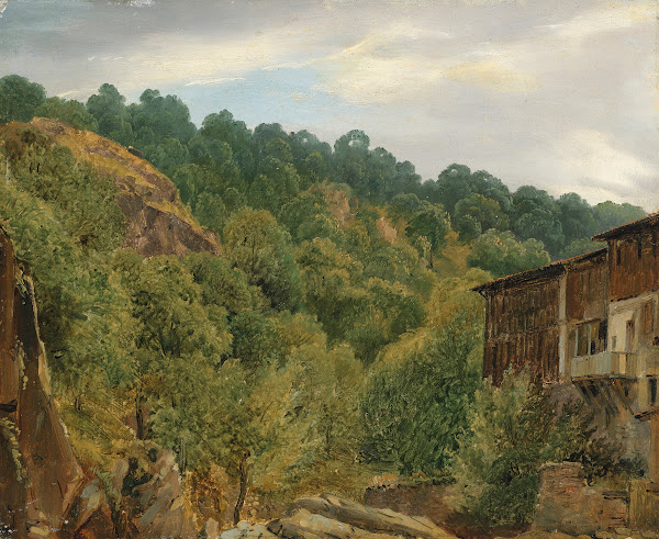 Paysage Dauvergne 1830
