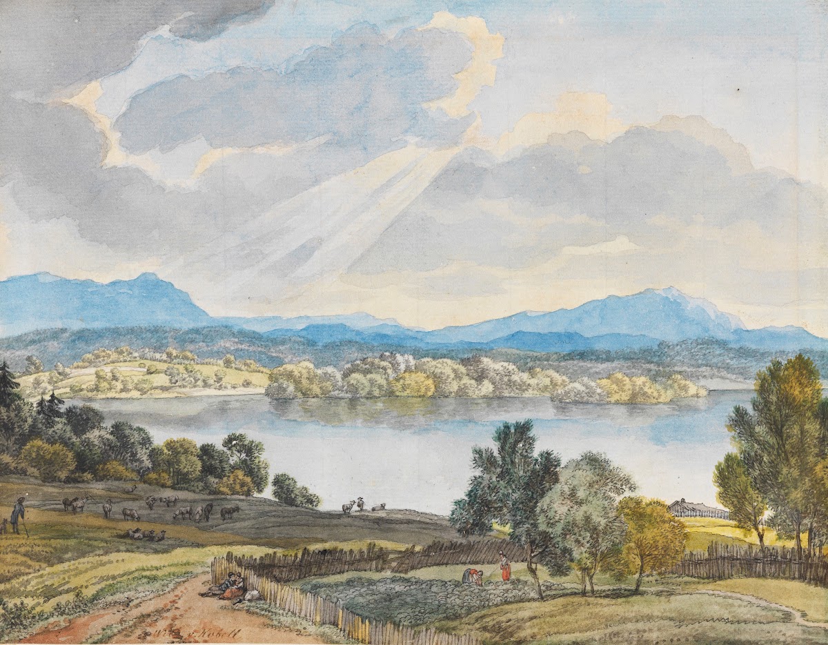 Blick über den Staffelsee ca 1798