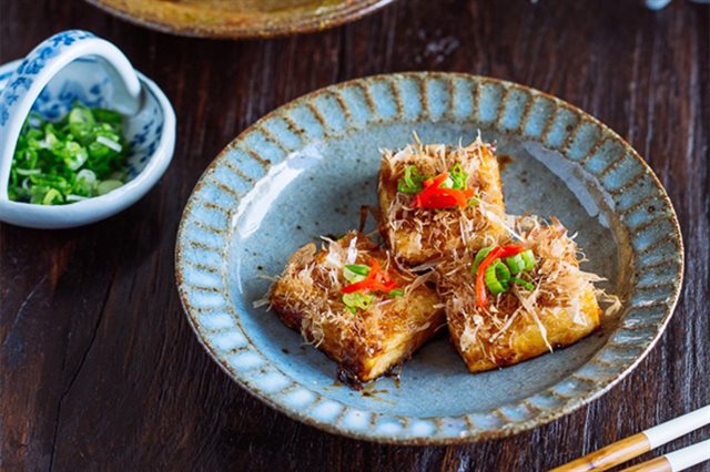 Đậu Hũ Chiên Sốt Teriyaki