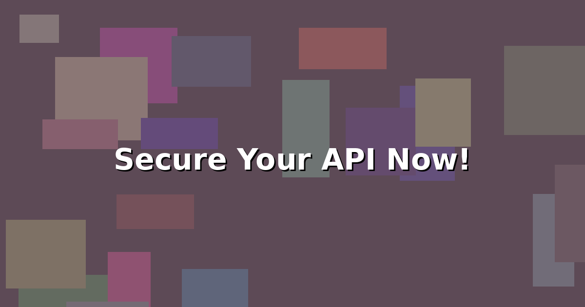 Illustration depicting secure REST API communication with encryption and authentication symbols, representing cybersecurity best practices for web development.
