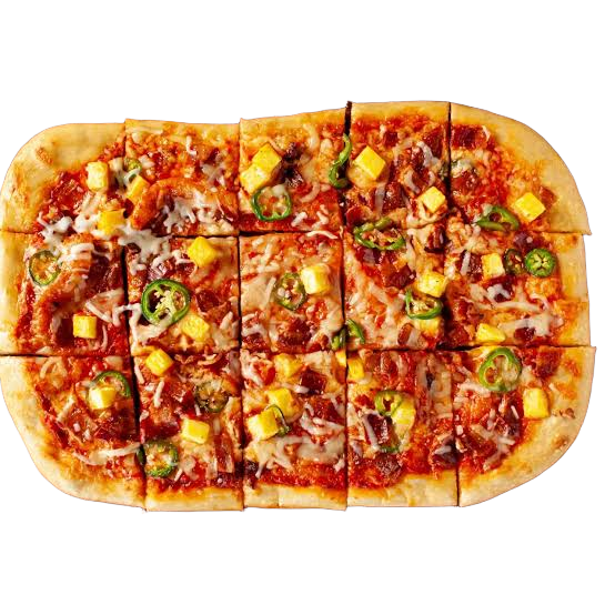 Italiano Passion — Mexican chicken, mushrooms, jalapenos, pineapple & green pepper