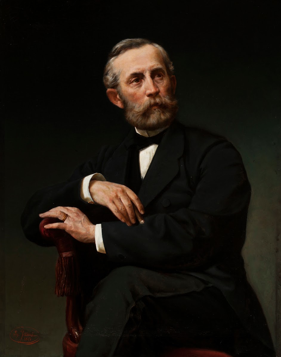 Portrait of Ewaryst Mejer president of the Sectional Directorate of the Land Cre