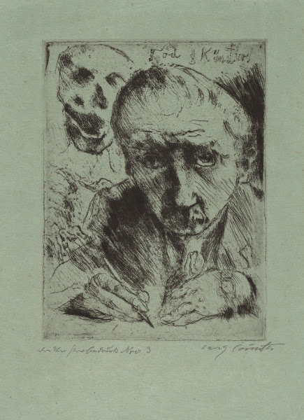 Tod und Künstler Death and the Artist between 1920 and 1921
