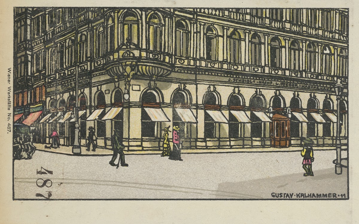 L Steger Successor To Café J Scheidl 1912