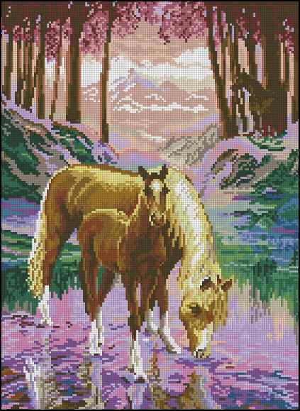 CMP 400701 Horses Dawn