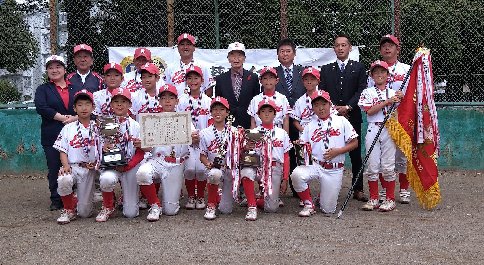 会長杯 優勝：霞ヶ関イーグルス（川越市）