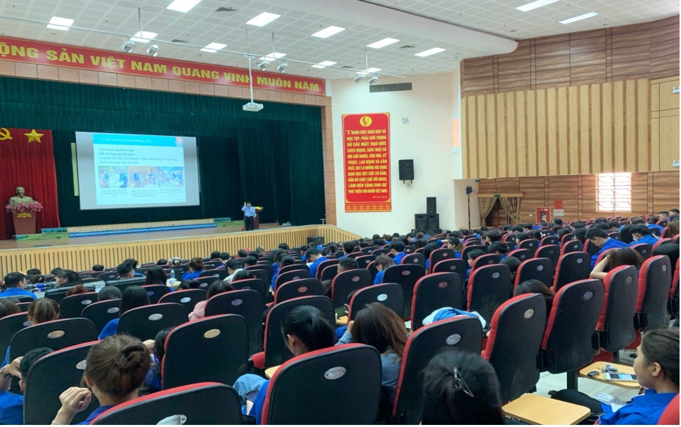 Trường Đại học Tây Bắc triển khai tổ chức Lớp bồi dưỡng lý luận chính trị cho cán bộ đoàn cơ sở năm 2023
