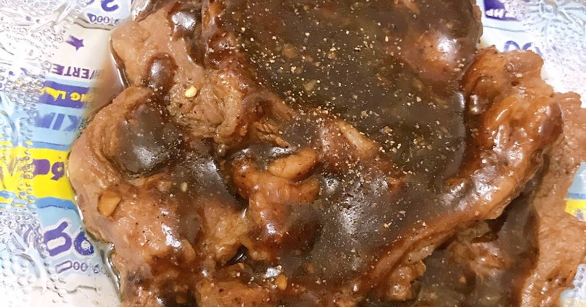 Beefsteak sốt tiêu đen