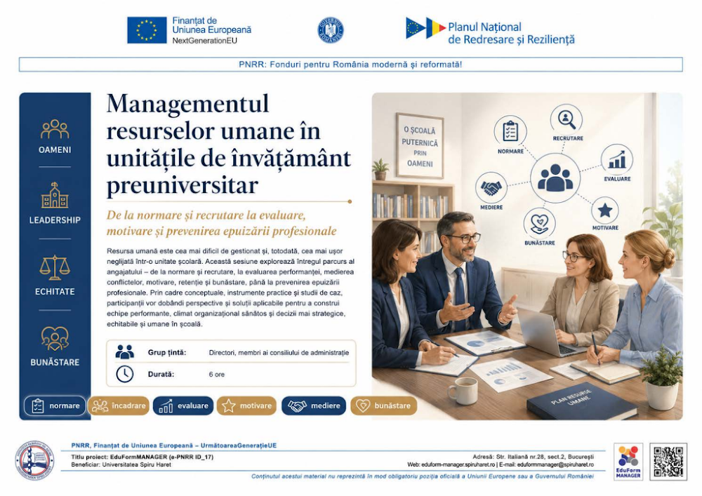 Coperta ghidului Managementul resurselor umane