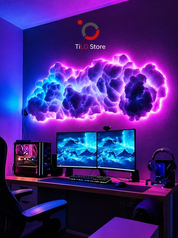 سحابة إضاءة LED RGB