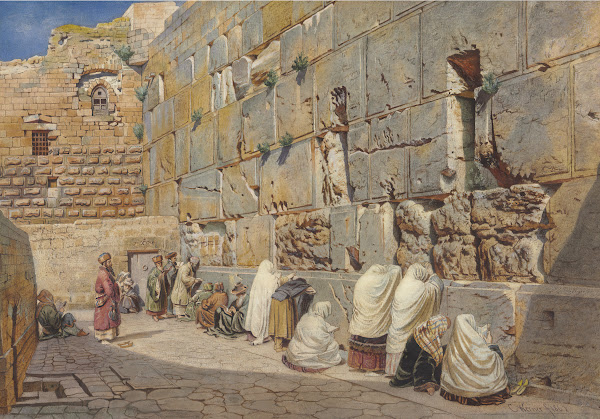 The Wailing Wall Jerusalem 1863
