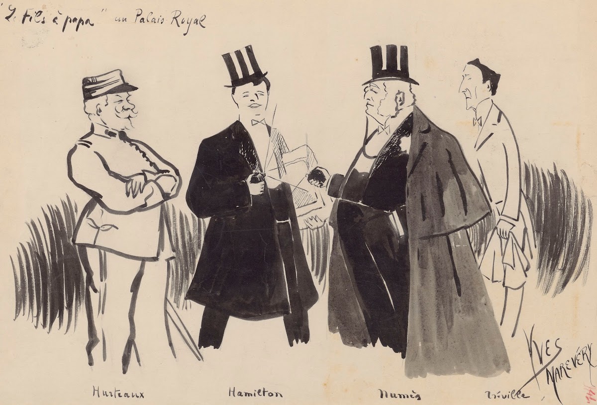Le fils à papa dAntony Mars et de Maurice Desvallières 1906