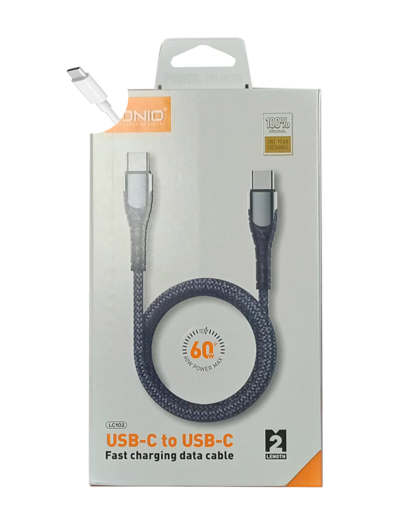 Cable USB-C a USB-C 2m 