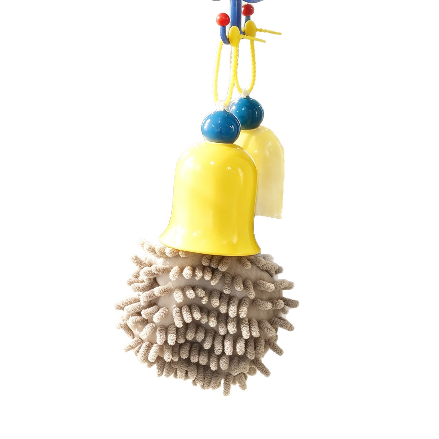 Hanging towel with bell, highly absorbent