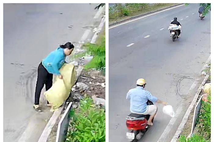 TPHCM: Phát hiện qua camera, xử phạt nguội 2 trường hợp vứt rác nơi công cộng - Báo Người Lao Động