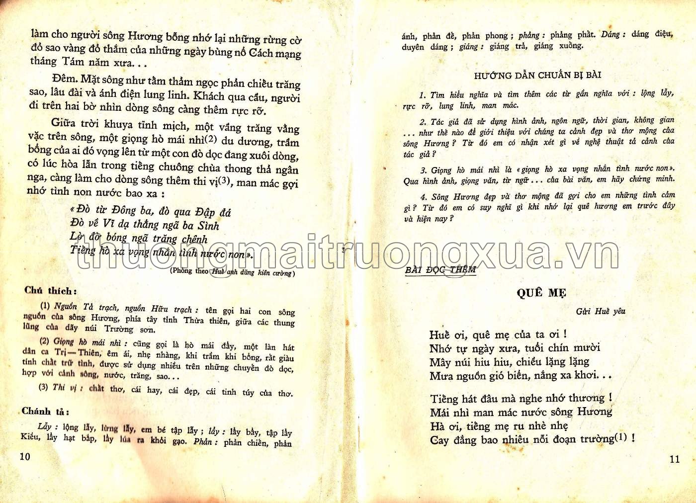 Văn học trích giảng lớp 6 phổ thông (1973) - Trang 5