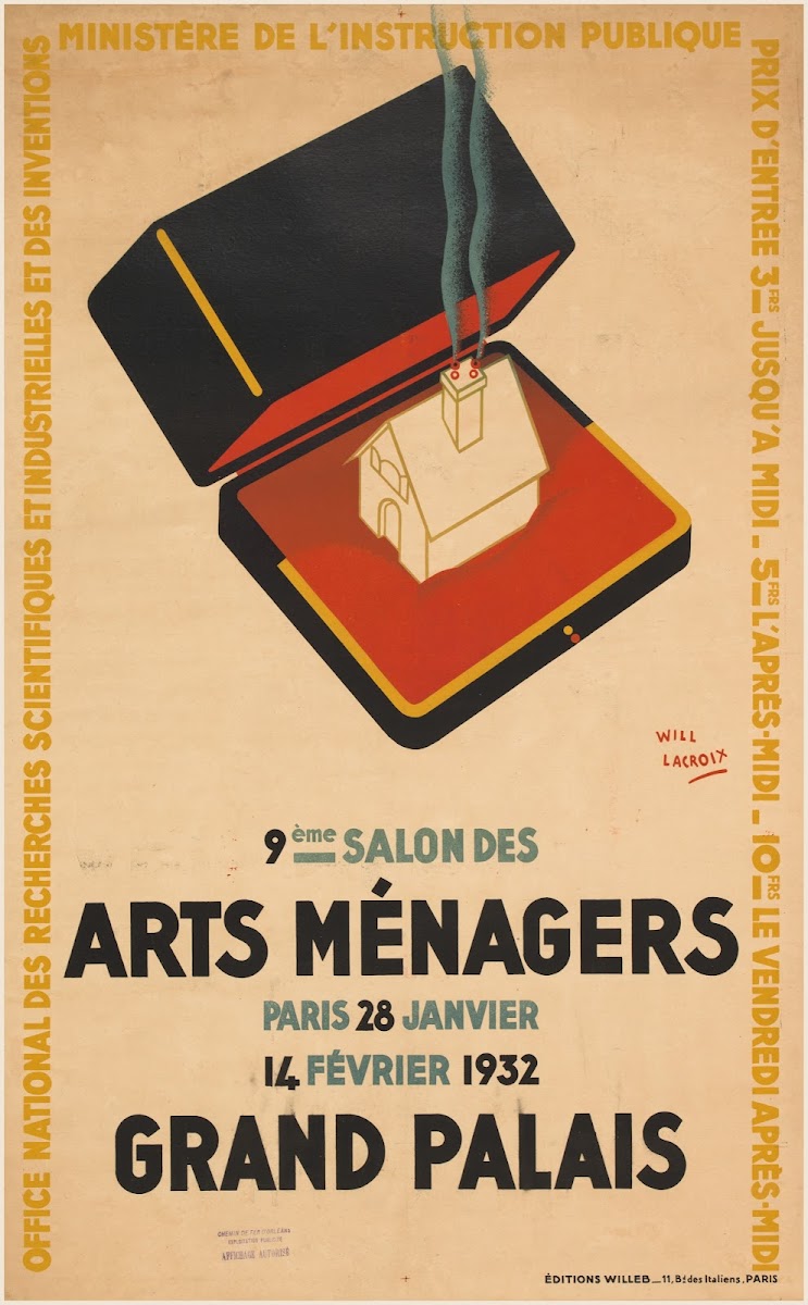 9ème salon des arts ménagers Grand Palais 1932