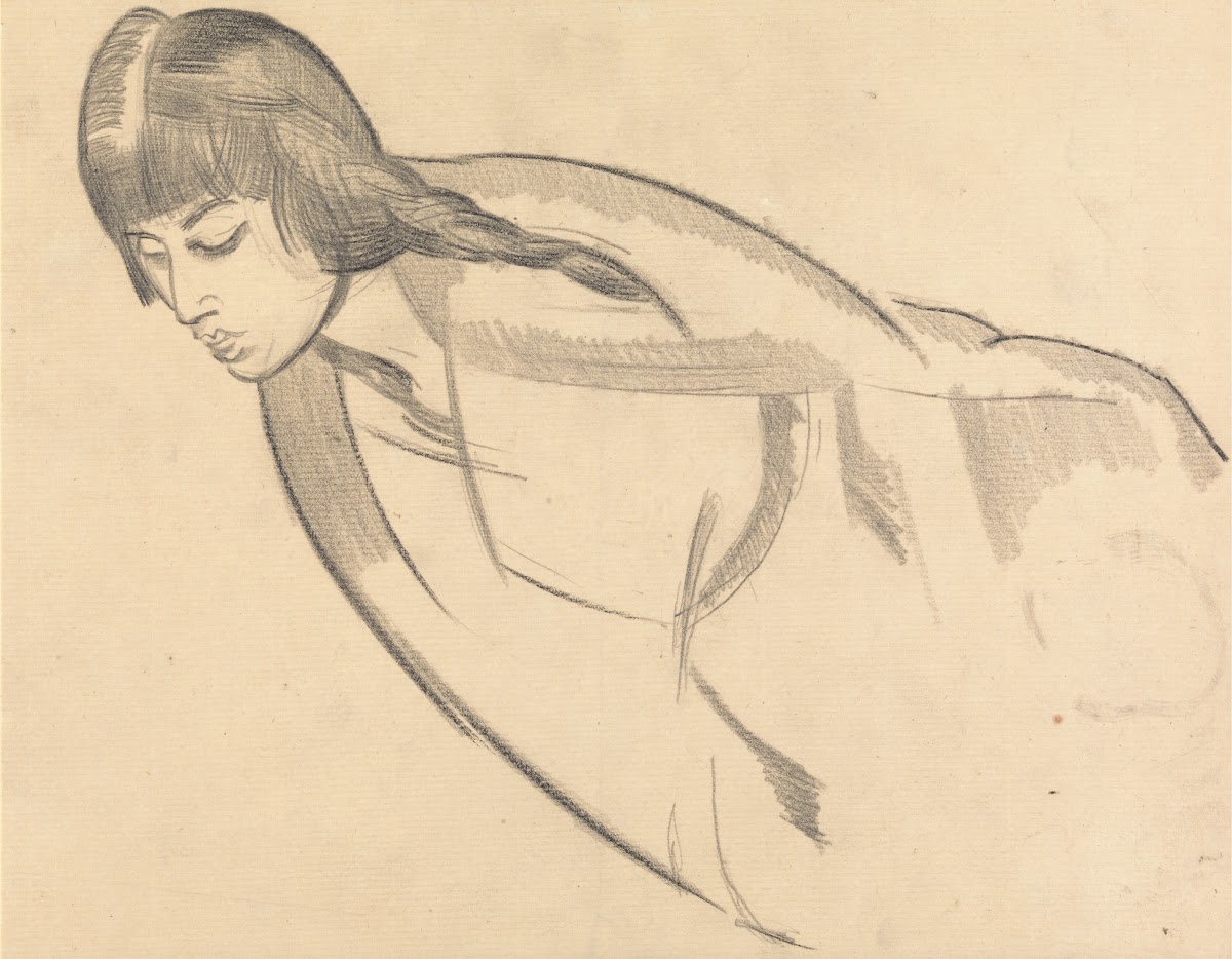 Study of Mrs Nash ca 1916