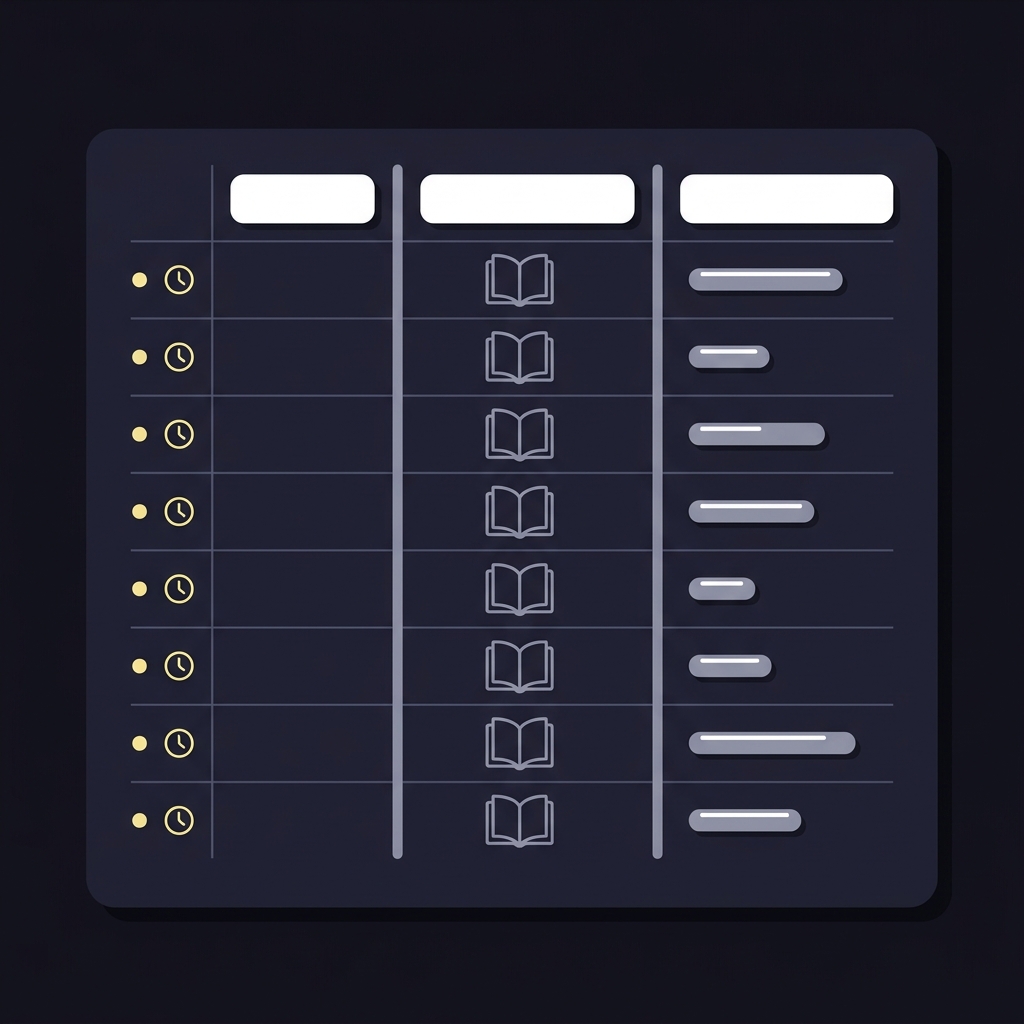 Minimalist 2D vector illustration of a notebook style spreadsheet with timestamp dots book icons and horizontal move size bars on a Funded Plays branded dark background Reading Line Movement Without Following It Blindly