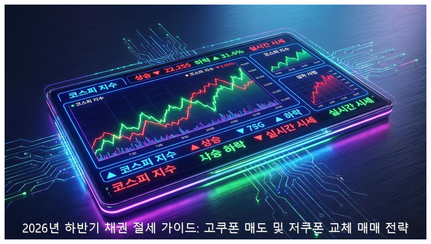 2026년 하반기 채권 절세 가이드: 고쿠폰 매도 및 저쿠폰 교체 매매 전략 핵심 안내 및 분석 인포그래픽 (7)