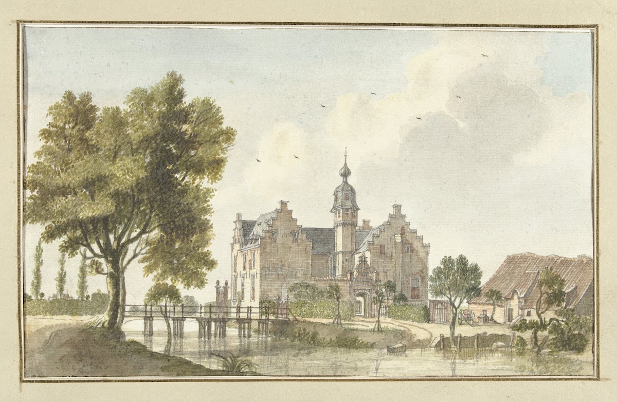 Het Huis den Ham aan de Niers in Duitsland 1746