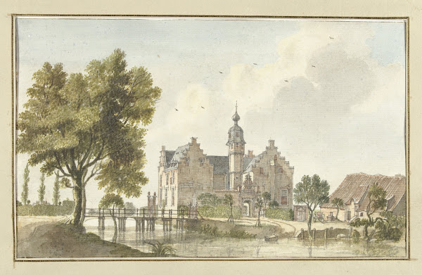 Het Huis den Ham aan de Niers in Duitsland 1746
