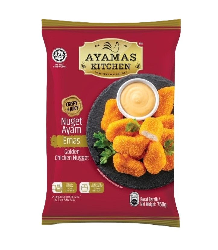 Ayamas Kitchen Golden Chicken Nugget 750G