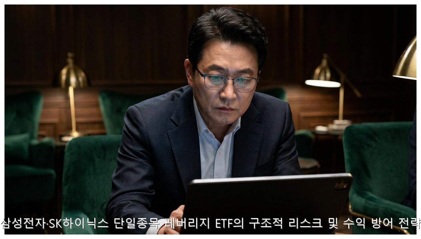 삼성전자·SK하이닉스 단일종목 레버리지 ETF의 구조적 리스크 및 수익 방어 전략 핵심 안내 및 분석 인포그래픽 (5)