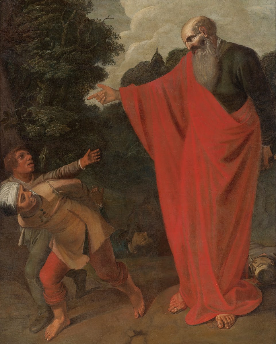 Mythological Figure In A Landscape