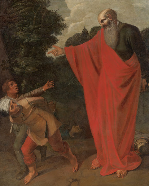 Mythological Figure In A Landscape