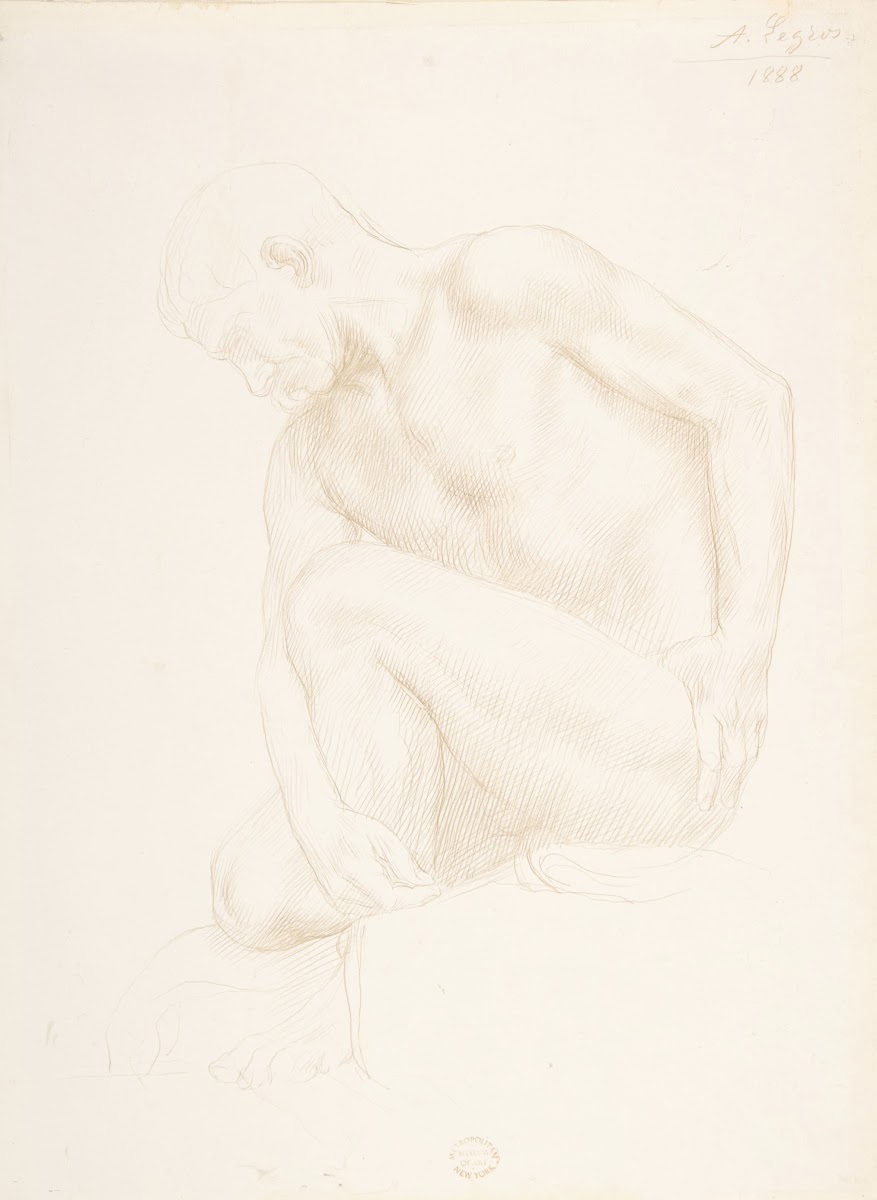 Study of a Figure 1888