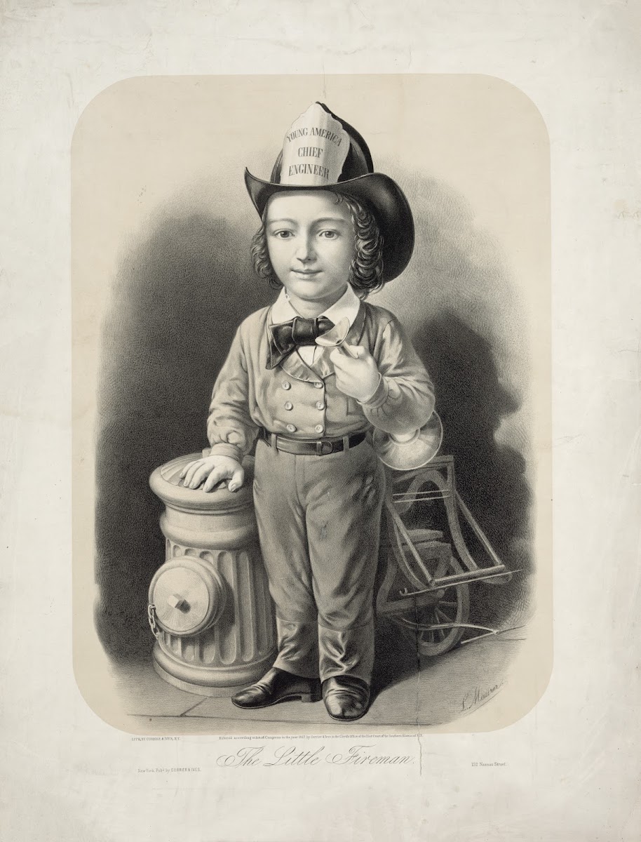 The little fireman 1857