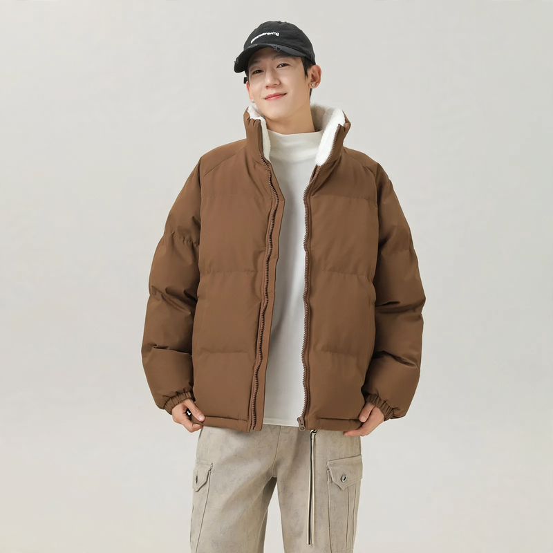 Unisex Winter Jacket, Lamb Fleece, Insulated, Warm