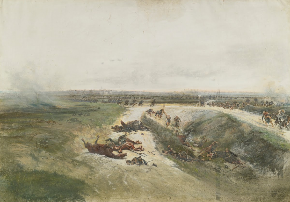 Une Loffensive Militaire A Study For The Panorama Of The Battle Of Champigny 188