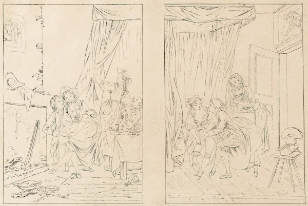 Zwei galante Szenen 1797   1801