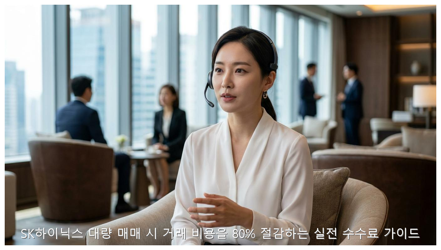 SK하이닉스 대량 매매 시 거래 비용을 80% 절감하는 실전 수수료 가이드 핵심 안내 및 분석 인포그래픽 (3)