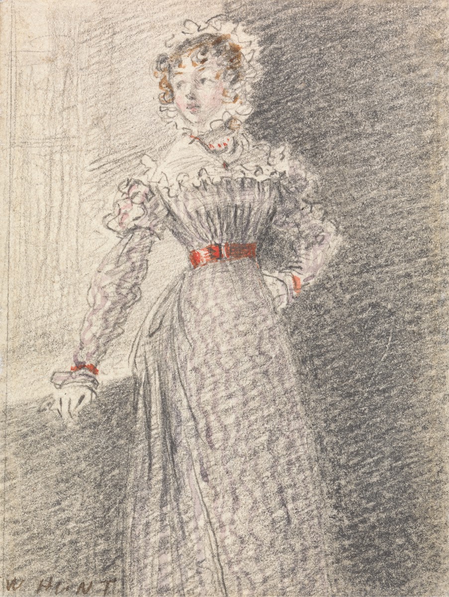 Girl in a Red Belt ca 1830