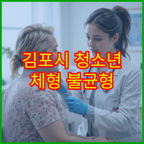 김포시 청소년 체형 불균형 교정과 성장 관리 전문 진료 병원