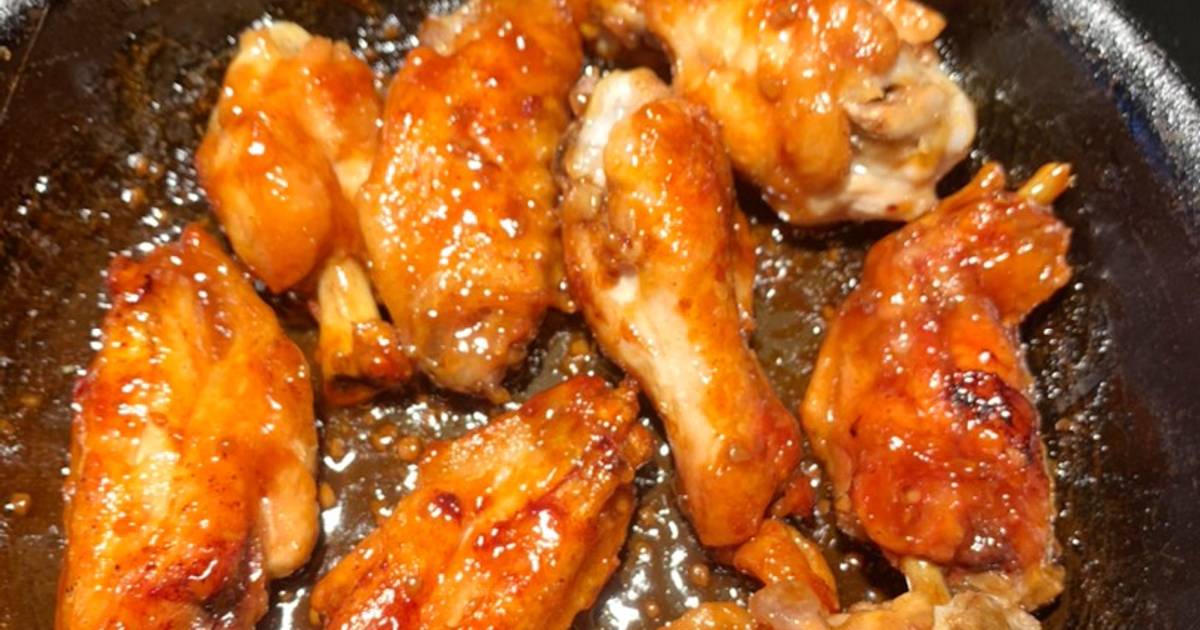 Cánh gà sốt teriyaki