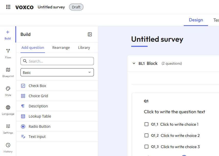 Re-architecting the Question Toolbox